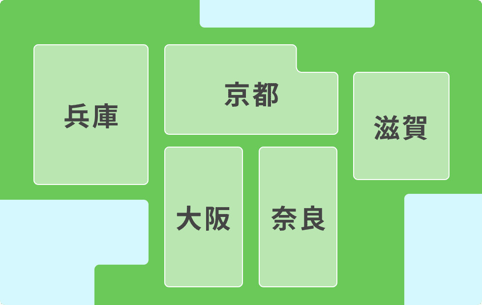 弊社のサービスエリアマップ